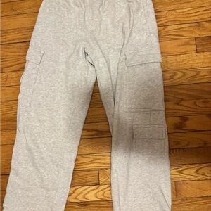 Women’s Gray Garage Cargo Sweatpants